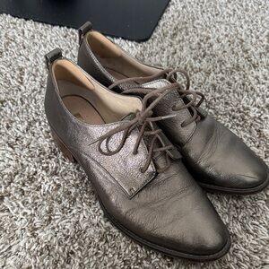 Louise et Cie Metallic Brown Flats